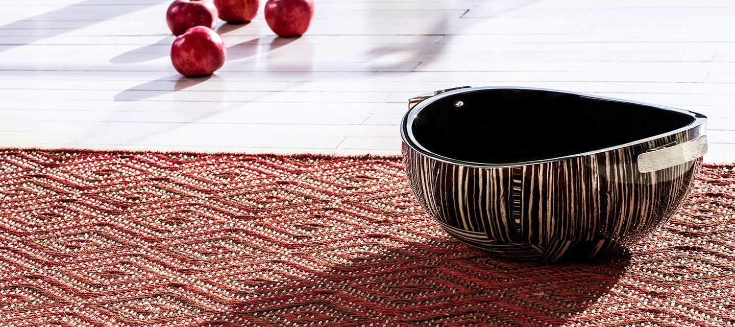 LADORADA EBANO VENEER SERVING BOWL
