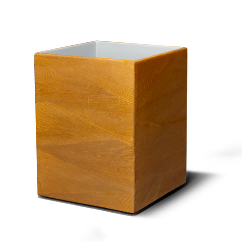 Burnt Gold Maize Wastebin