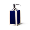 Ink Blue & Bone Soap Dispenser