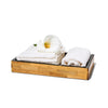 Bamboo Veneer Bath Tray