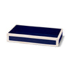 Ink Blue & Bone Bath Tray