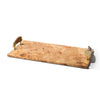 Burl Veneer Large Serving Board