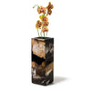 Horn Veneer 16" Vase