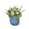 Blue Almendro 10" Bowl Vase