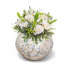 Mother of Pearl 14" Bowl Vase