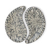 Gray Almendro Yin-Yang Set
