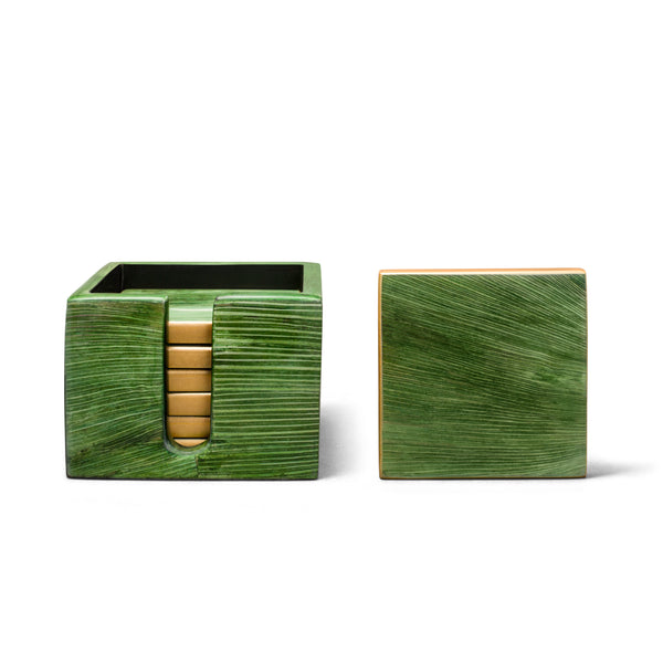 Emerald Maize Boxed Coaster Set