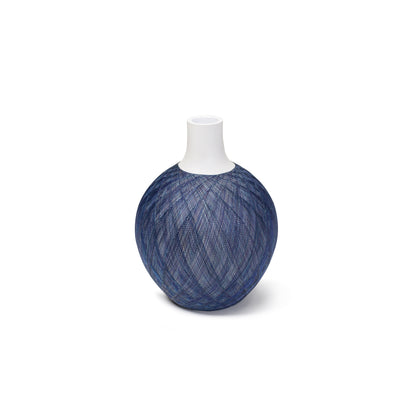 Marine Vase - Small by LaDorada, handcrafted with exquisite detail and finished with meticulous care in Colombia.