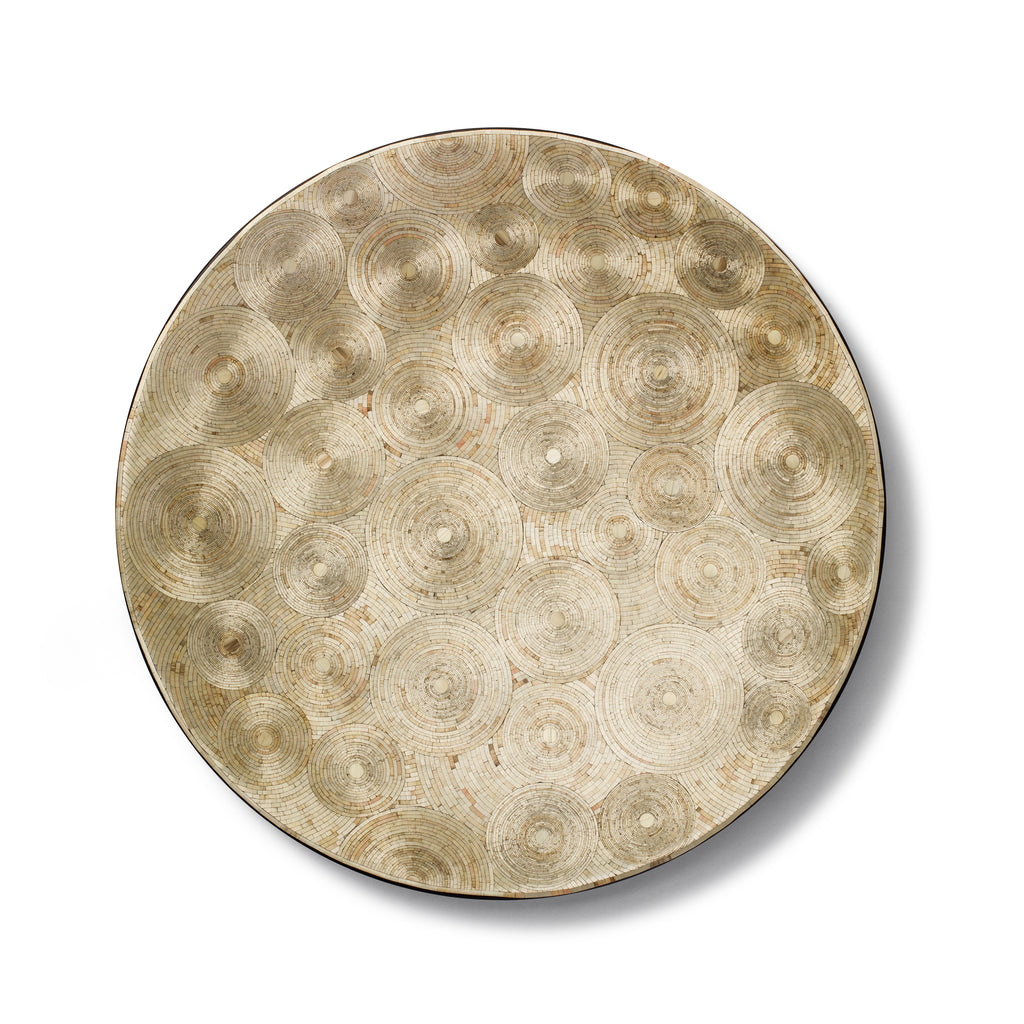 The Natural 18" Round Centerpiece from LaDorada handcrafted with exquisite detail, embodying timeless elegance and craftsmanship.