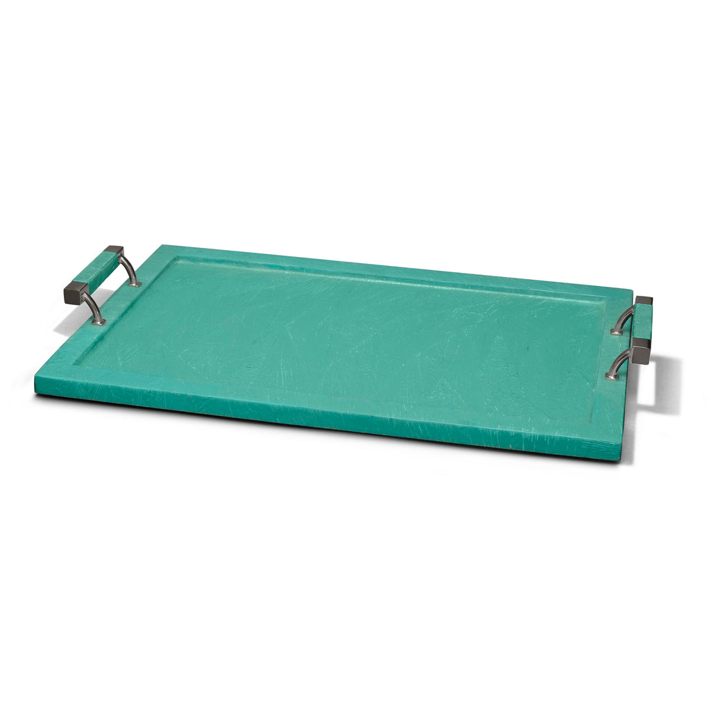 Aquamarine Maize Large Tray