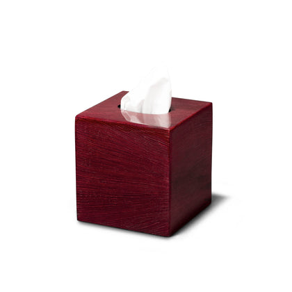Santa Fe Maize Tissue Box by LaDorada, crafted from wood and finished with meticulous care in Colombia.