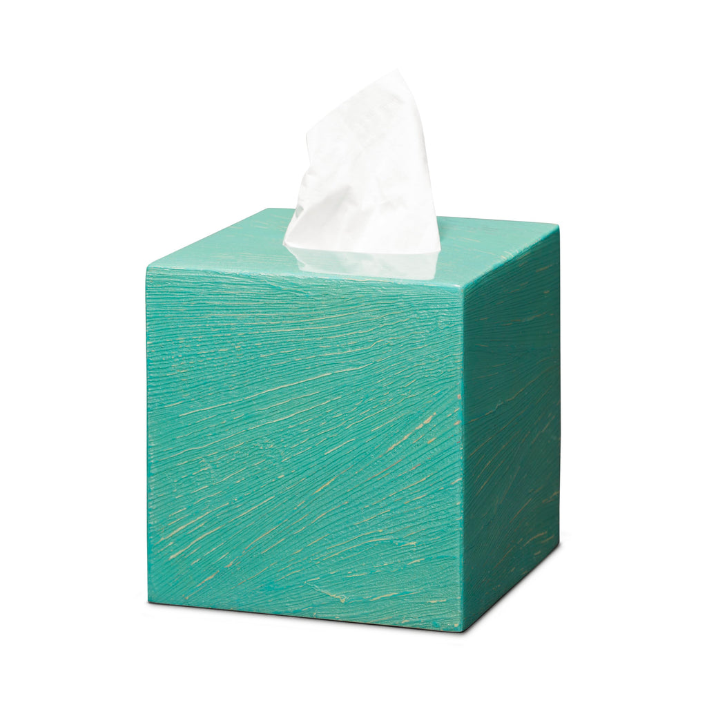 Aquamarine Maize Tissue Box