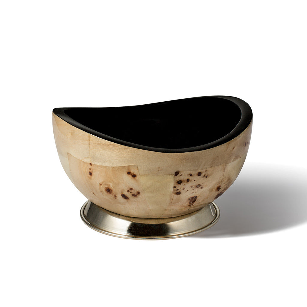 LADORADA BURL VENEER ACCENT BOWL