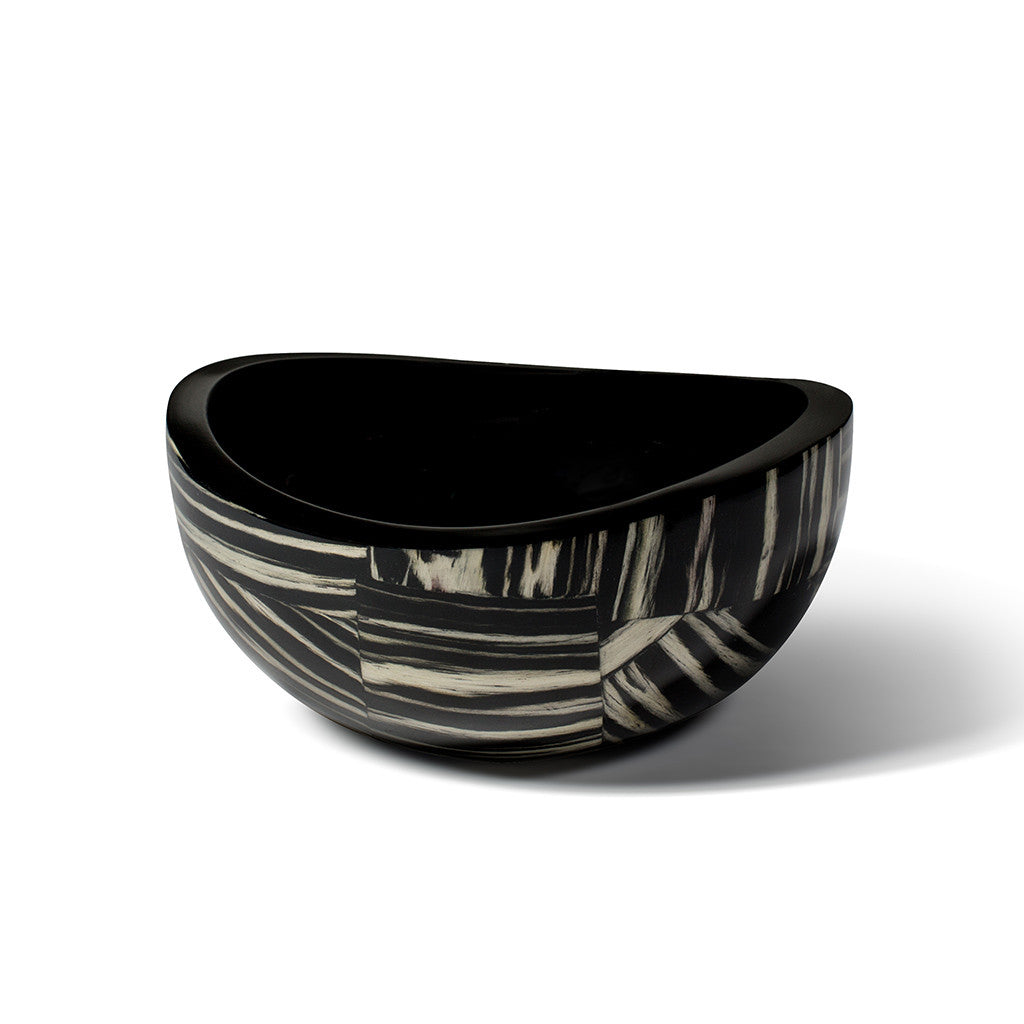 LADORADA EBANO VENEER SMALL ACCENT BOWL