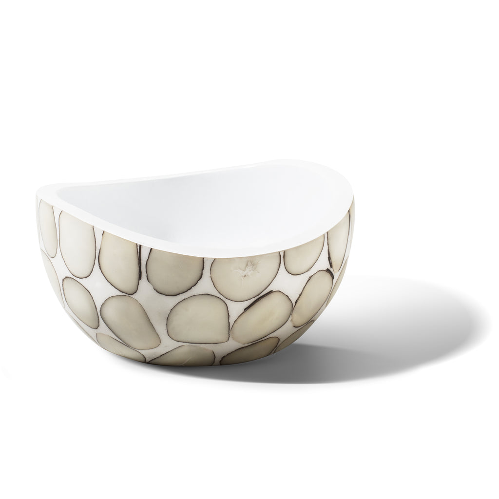 LaDorada's Tagua Small Bowl handcrafted with exquisite detail, a refined expression of artisanal design.