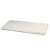 handmade white bone inlay rectangular serving board with german silver detail 