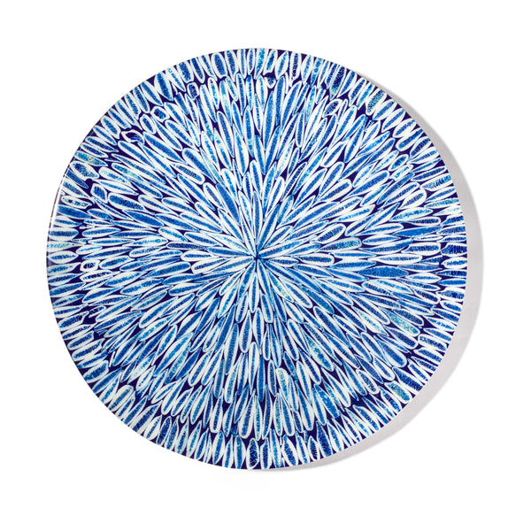 Blue Almendro Round Centerpiece
