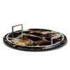 LADORADA HORN VENEER LARGE SERVING TRAY