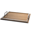 LADORADA ZEBRANO VENEER LARGE SERVING TRAY