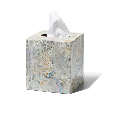 Mother of Pearl - Natural Tissue Box