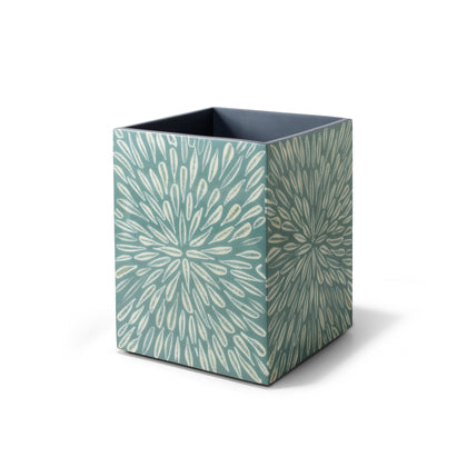 Acqua Almendro Wastebin by LaDorada, handcrafted with exquisite detail and finished with meticulous care in Colombia.