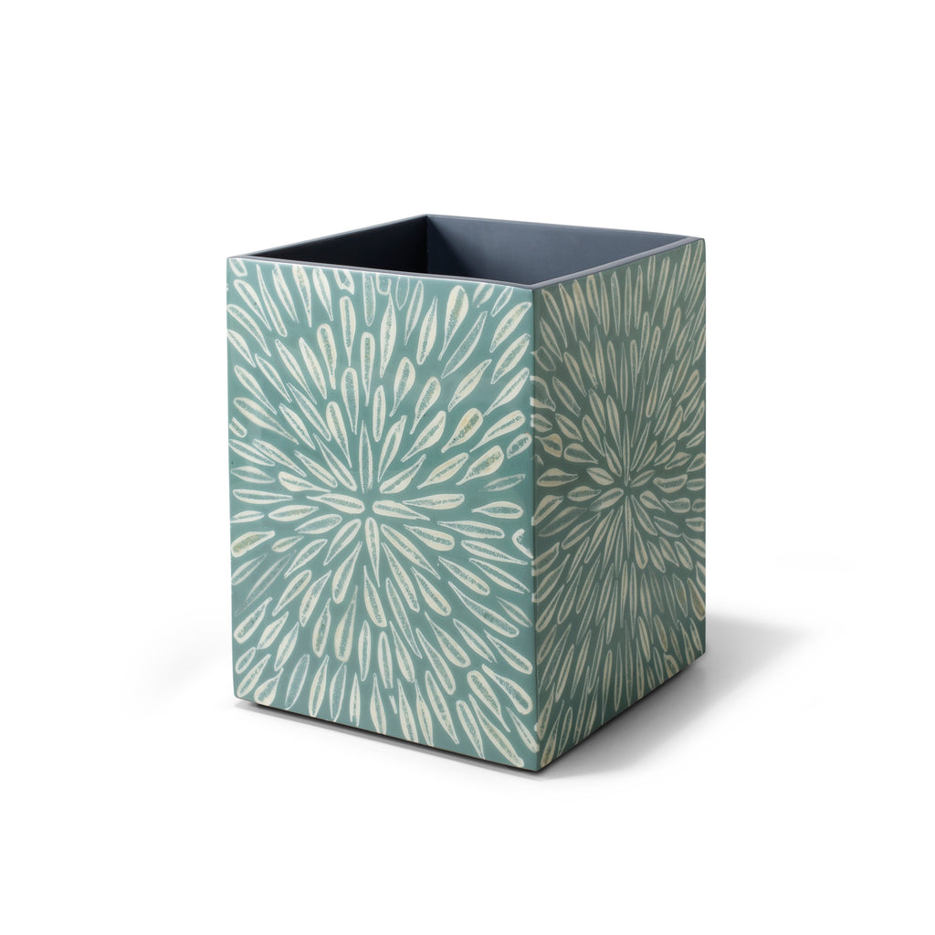 Acqua Almendro Wastebin by LaDorada, handcrafted with exquisite detail and finished with meticulous care in Colombia.